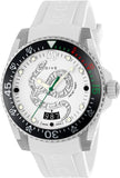 Gucci Dive Quartz White Dial White Rubber Strap Watch For Men - YA136330 Buy Now By Gucci