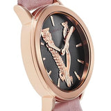 Versace Virtus Quartz Grey Dial Pink Leather Strap Watch for Women - VEHC00319 Buy Now By Versace