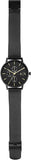 Armani Exchange Cayde Chronograph Black Dial Black Mesh Strap Watch For Men - AX2716 Buy Now By Armani Exchange