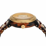 Michael Kors Runway Three-Hand Brown Dial Two Tone Steel Strap Watch for Women - MK7354 Buy Now By Michael Kors