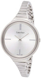 Calvin Klein Lively Silver Dial Silver Steel Strap Watch for Women - K4U23126 Buy Now By Calvin Klein