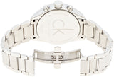 Calvin Klein Masculine Chronograph White Dial Silver Steel Strap Watch for Men - K2H27126 Buy Now By Calvin Klein