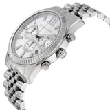 Michael Kors Lexington Silver Dial Silver Steel Strap Watch for Men - MK8405 Buy Now By Michael Kors