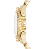 Fossil Garrett Chronograph Gold Dial Gold Steel Strap Watch for Men - FS5772 Buy Now By Fossil