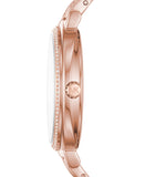 Michael Kors Cinthia Mother of Pearl Rose Gold Dial Rose Gold Steel Strap Watch for Women - MK3643 Buy Now By Michael Kors