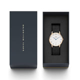 Daniel Wellington Dapper Cornwall White Dial Black Nylon Strap Watch For Men - DW00100261 Buy Now By Daniel Wellington