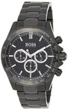 Hugo Boss Ikon Chronograph Black Dial Black Steel Strap Watch for Men - 1512961 Buy Now By Hugo Boss