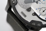 Diesel Mr Daddy 2.0 Chronograph Grey Dial Black Nylon Strap Watch For Men - DZ7420 Buy Now By Diesel