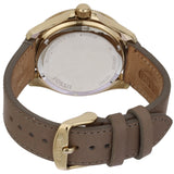 Fossil Cecile Champagne Dial Grey Leather Strap Watch for Women - AM4529 Buy Now By Fossil