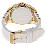 Guess Intrepid White Dial Two Tone Silicone Strap Watch For Women - W0325L2 Buy Now By Guess