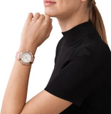 Michael Kors Sidney Multifunction White Dial Pink Silicone Strap Watch For Women - MK7222 Buy Now By Michael Kors