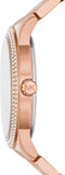 Michael Kors Tibby Quartz Rose Gold Dial Rose Gold Steel Strap Watch For Women - MK6880 Buy Now By Michael Kors