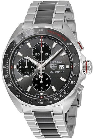 Tag Heuer Formula 1 Automatic Chronograph Grey Dial Two Tone Strap Watch for Men - CAZ2012.BA0970 Buy Now By Tag Heuer