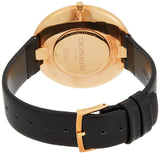 Calvin Klein Full Moon Black Dial Black Leather Strap Watch for Women - K8Y236C1 Buy Now By Calvin Klein