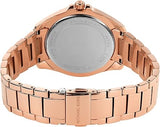 Michael Kors Kacie Three Hand Black Dial Rose Gold Steel Strap Watch for Women - MK6930 Buy Now By Michael Kors