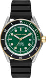 Michael Kors Maritime Analog Green Dial Black Silicone Strap Watch for Men - MK9158 Buy Now By Michael Kors