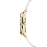 Swarovski Octea Nova Quartz White Dial White Leather Strap Watch for Women - 5295337 Buy Now By Swarovski