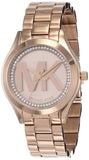 Michael Kors Slim Runway Rose Gold Dial Rose Gold Steel Strap Watch for Women - MK3549 Buy Now By Michael Kors