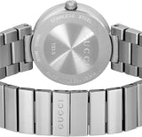 Gucci Interlocking G Brown Dial Silver Steel Strap Watch For Women - YA133506 Buy Now By Gucci