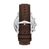 Fossil Neutra Chronograph Black Dial Brown Leather Strap Watch for Men - FS6024 Buy Now By Fossil