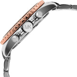 Michael Kors Everest Chronograph Silver Dial Two Tone Steel Strap Watch For Women - MK6975 Buy Now By Michael Kors