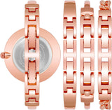 Emporio Armani Retro Quartz Silver Dial Rose Gold Steel Strap Watch For Women - AR1776 Buy Now By Emporio Armani