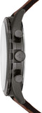 Fossil Forrester Chronograph Grey Dial Brown Leather Strap Watch for Men - FS5815 Buy Now By Fossil