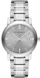 Burberry The City Silver Dial Silver Steel Strap Watch for Women - BU9035 Buy Now By Burberry