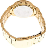 Guess Mini Prism Diamonds White Dial Gold Steel Strap Watch for Women - W15072L1 Buy Now By Guess