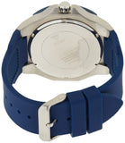 Guess Genesis Multi Function Analog Blue Dial Blue Rubber Strap Watch For Men - W1254G1 Buy Now By Guess