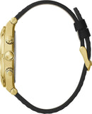 Guess Continental Black Dial Black Rubber Strap Watch for Men - GW0262G2 Buy Now By Guess