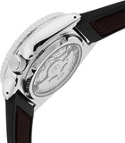 Seiko 5 Sports SKX Automatic Black Dial Black Leather Strap Watch for Men - SRPD55K2 Buy Now By Seiko