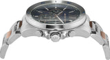 Michael Kors Brecken Chronograph Blue Dial Two Tone Steel Strap Watch For Men - MK9065 Buy Now By Michael Kors