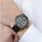 Tommy Hilfiger Blaze Multifunction Black Dial Black Rubber Strap Watch For Men - 1792028 Buy Now By Tommy Hilfiger