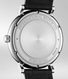 IWC Portofino Automatic Black Dial Black Leather Strap Watch for Men - IW356502 Buy Now By IWC