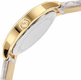 Michael Kors Tibby Analog Silver Dial White Leather Strap Watch for Women - MK1049 Buy Now By Michael Kors