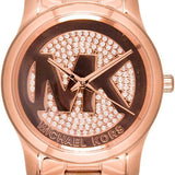 Michael Kors Runway Rose Gold Dial Rose Gold Steel Strap Watch For Women - MK5853 Buy Now By Michael Kors