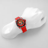 Gucci Dive Quartz Red Dial Red Rubber Strap Watch For Men - YA136315 Buy Now By Gucci