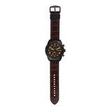 Fossil Bronson Chronograph Brown Dial Brown Leather Strap Watch for Men - FS5713 Buy Now By Fossil