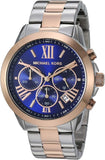 Michael Kors Bradshaw Chronograph Blue Dial Two Tone Steel Strap Watch For Women - MK6389 Buy Now By Michael Kors