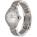 Tag Heuer Formula 1 Diamonds Mother of Pearl White Dial Silver Steel Strap Watch for Women - WBJ141A.BA0664 Buy Now By Tag Heuer