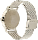 Versace V-Circle Silver Dial Silver Mesh Bracelet Watch for Men - VBQ060017 Buy Now By Versace