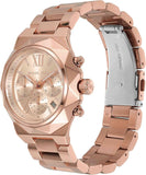 Michael Kors Raquel Analog Rose Gold Dial Rose Gold Steel Strap Watch For Women - MK4688 Buy Now By Michael Kors