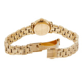 Marc Jacobs Amy Dinky Blue Dial Gold Steel Strap Watch for Women - MBM3229 Buy Now By Marc Jacobs