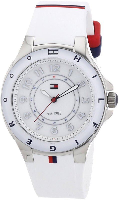 Tommy Hilfiger White Dial White Rubber Strap Watch for Women - 1781271 Buy Now By Tommy Hilfiger