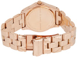 Marc Jacobs Blade Rose Gold Dial Rose Gold Steel Strap Watch for Women - MBM3127 Buy Now By Marc Jacobs
