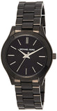 Michael Kors Mini Slim Runway Black Dial Black Steel Strap Watch for Women - MK3587 Buy Now By Michael Kors