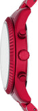 Michael Kors Lexington Chronograph Red Dial Red Steel Strap Watch For Men - MK8814 Buy Now By Michael Kors