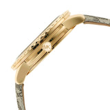Michael Kors Runway Three Hand Quartz Gold Dial Brown Leather Strap Watch For Women - MK6999 Buy Now By Michael Kors