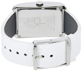 Calvin Klein Window White Dial White Leather Strap Watch for Men - K2M21120 Buy Now By Calvin Klein